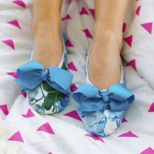 Mrs Darcy | The Indigo Blues Slippers | $42.95