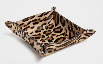 Leopard Print Key Tray - Zara Home $69.95