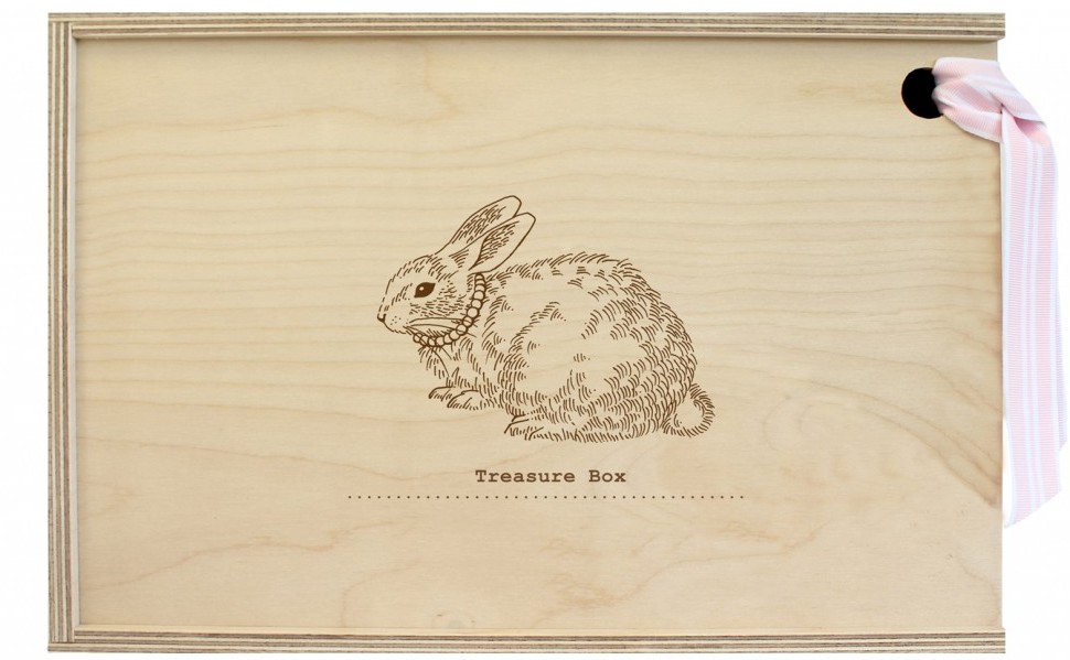 Treasure Box, Bunny with Pearls - Foolhouse $100