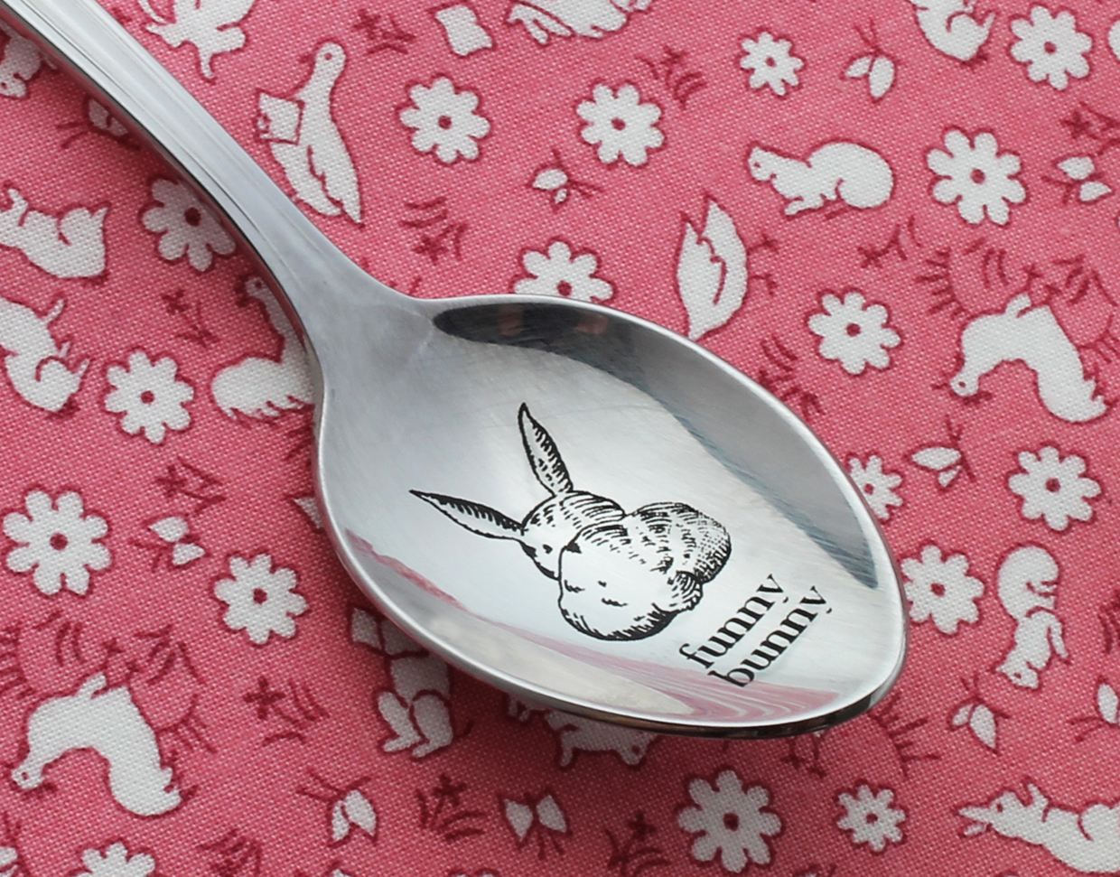 Little Stirrer Teaspoon, Funny Bunny - Foolhouse