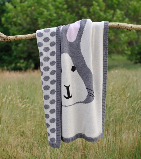 Spotted Bunny Blanket - Mooi Baby $189.95