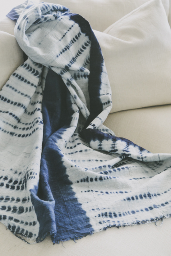 Shibori Throw | The Dharma Door