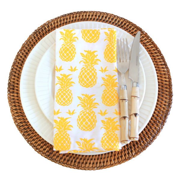 Pineapple Napkins | The Brown Trading Co