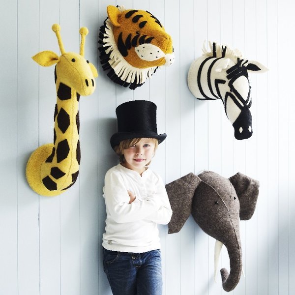 Felt Heads by Fiona Walker | The Little Kidz Closet