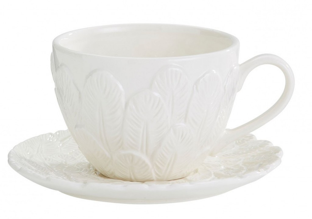 Feather Cup & Saucer | Mozi