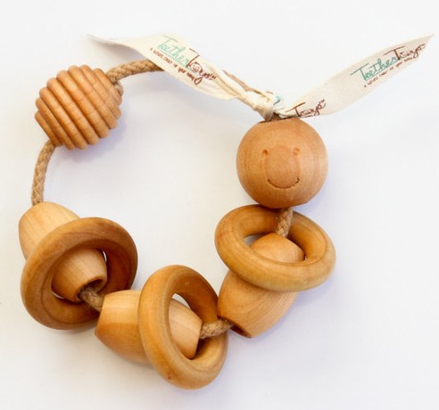 Bugsly - Organic wood teether toy | Noc Noc Wooden Toys