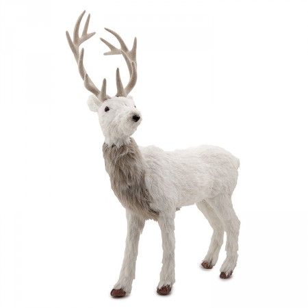 Reindeer standing in white | Alfresco Emporium