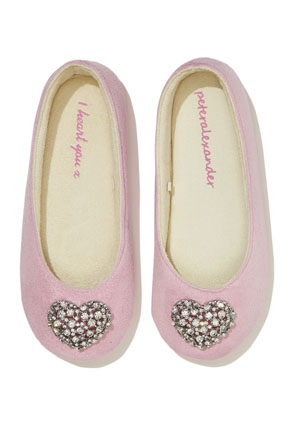 i heart couture slippers | Peter Alexander