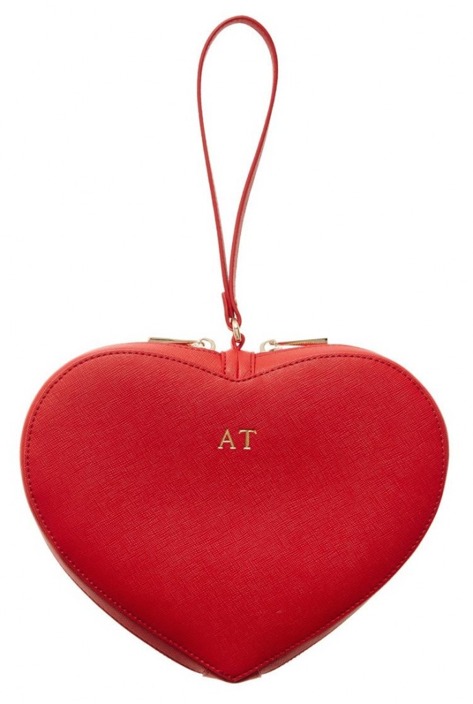 Red Heart Clutch | The Daily Edited