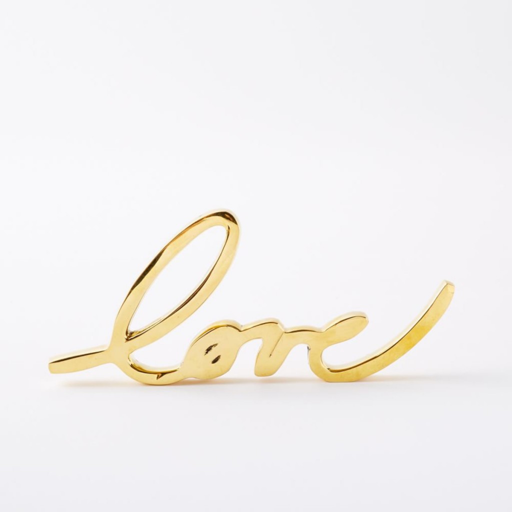 Brass Love Object | West Elm