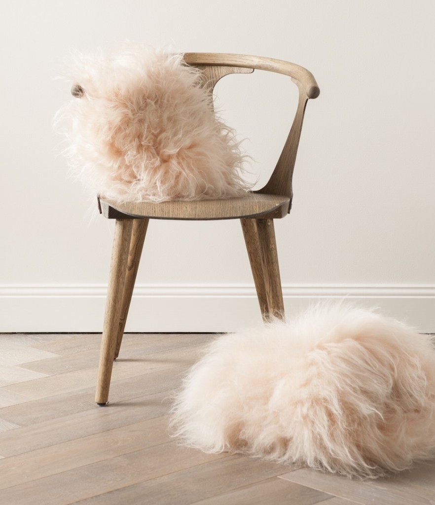 Blush Icelandic Sheepskin Cushions | Society of Wanderers