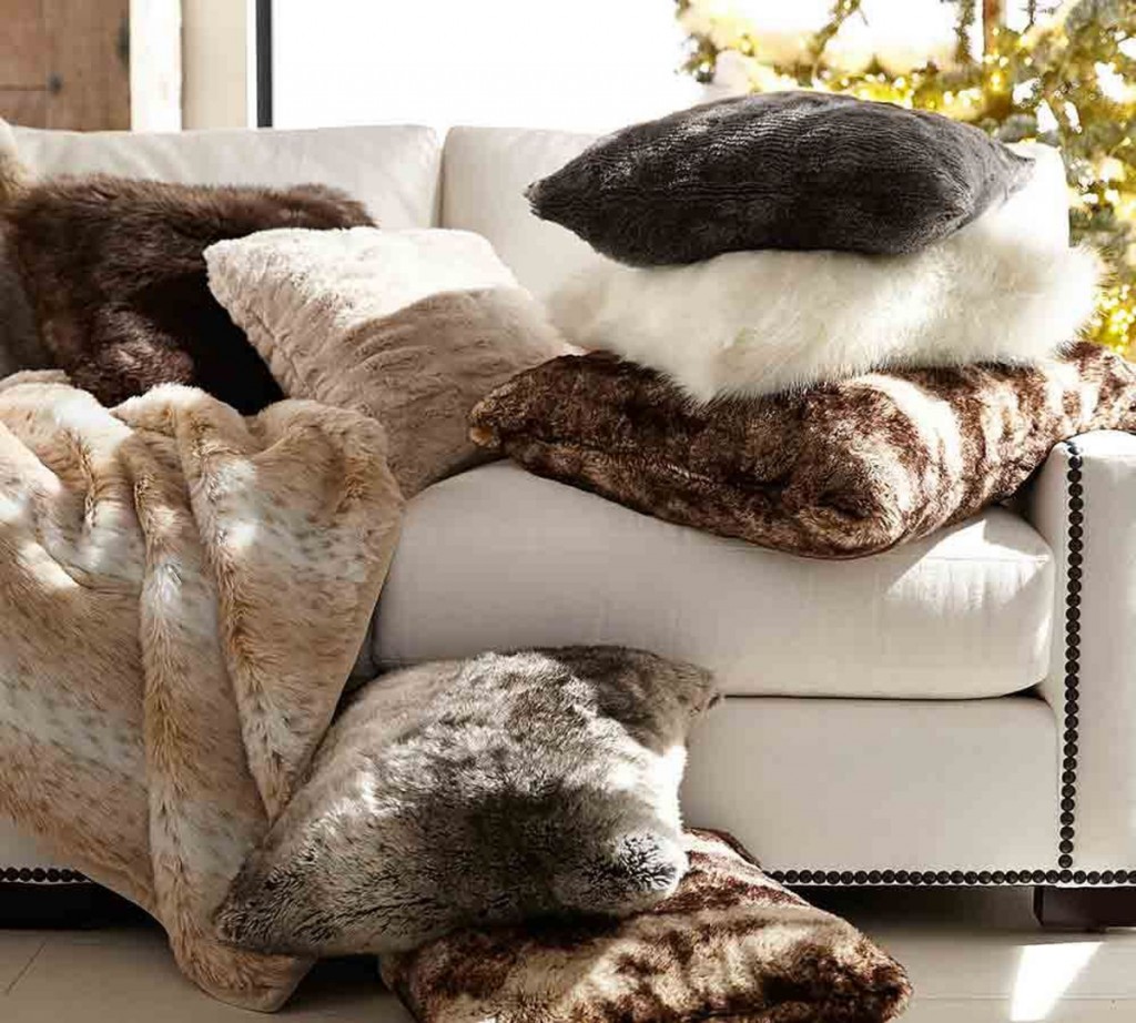 Faux Fur Throw | Pottery Barn