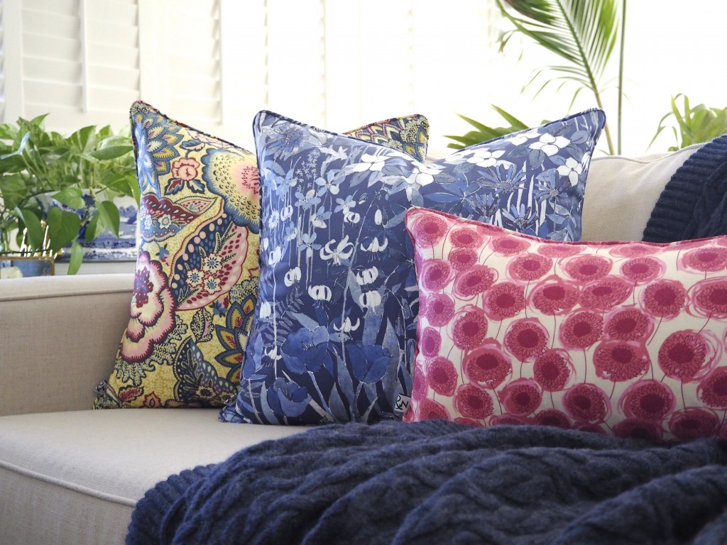 Liberty cushions | Ava & Neve Collective