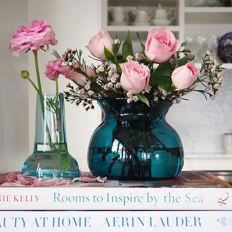 THE SOURCE Teal and Blue Vases