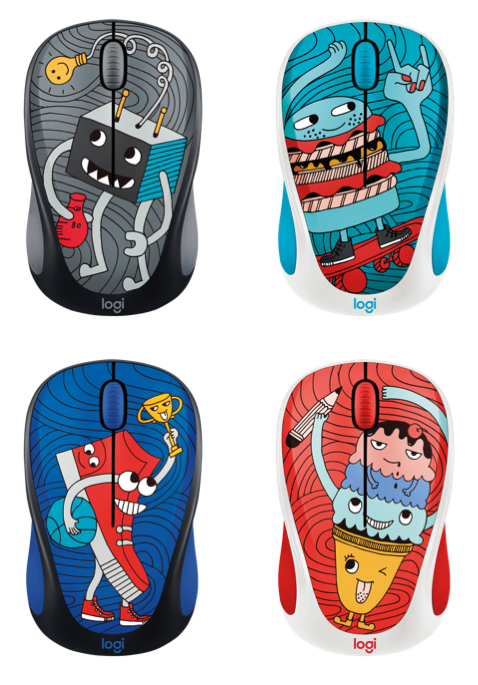 DOODLE COLLECTION MOUSE / LOGITECH 