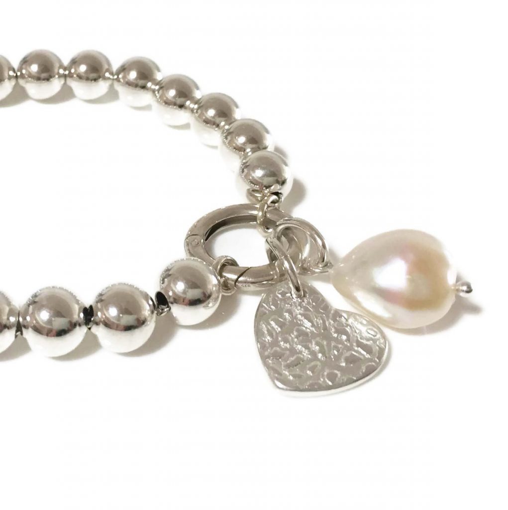 Silver Droplets bracelets with charms | Coastalstyle Australia