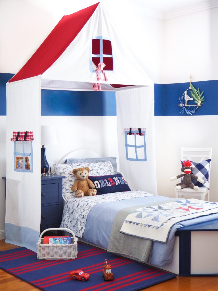 Boat bed, Nautical bedroom, Kids room, Boys bedroom